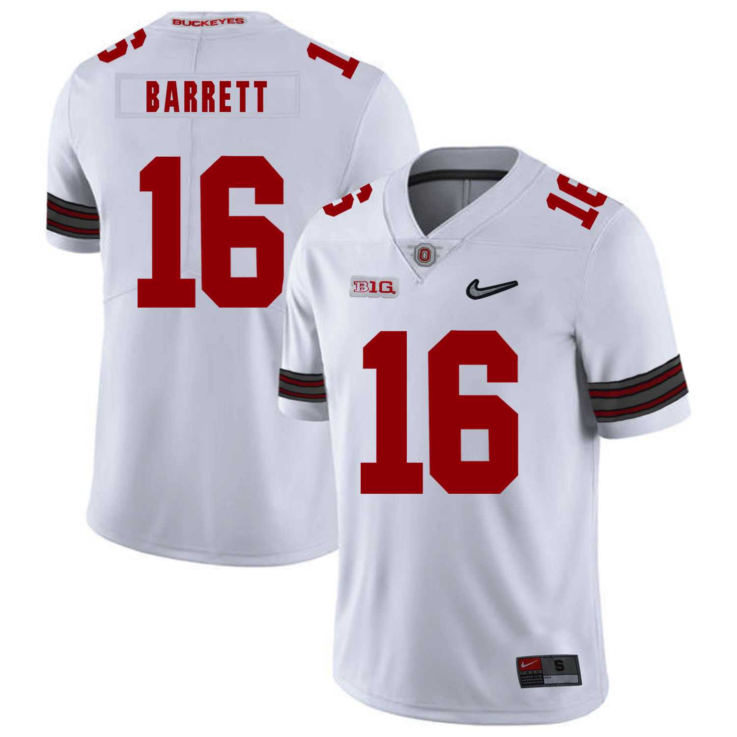 Ohio State Buckeyes 16 J.T. Barrett White Diamond Nike Logo College Football Jersey Dzhi,We sell and wholesale Ohio State Buckeyes 16 J.T. Barrett White Diamond Nike Logo College Football Jersey Dzhi on line form chian!